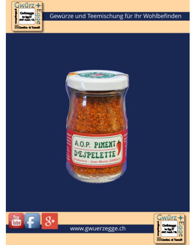 Chili Piment dÈspelette A.O.C. 50g