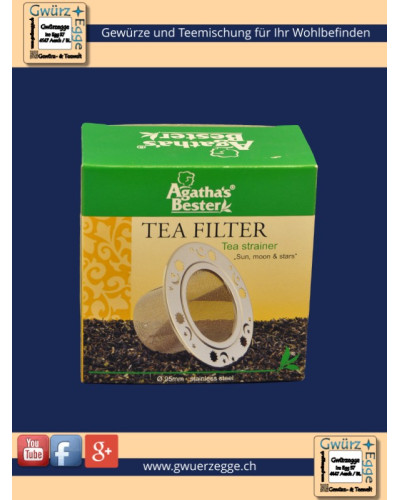 Teefilter Sonne Mond
