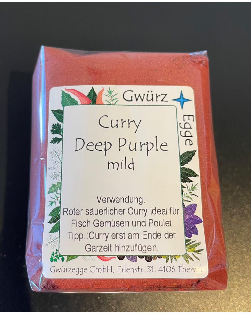 Curry Deep Purple mild