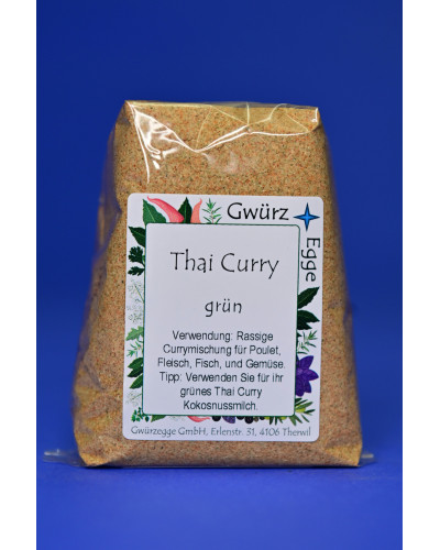 Thai curry  grün