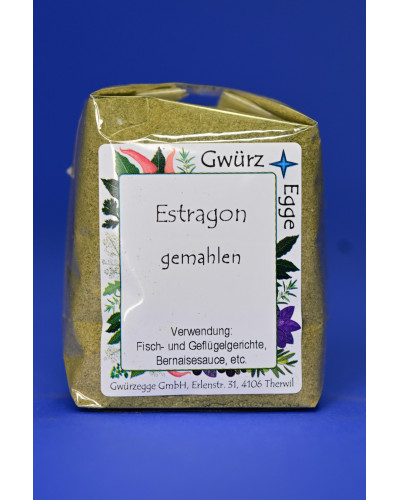 Estragon gemahlen