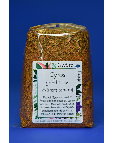 Gyros (griechisch für Fleisch) 115gr