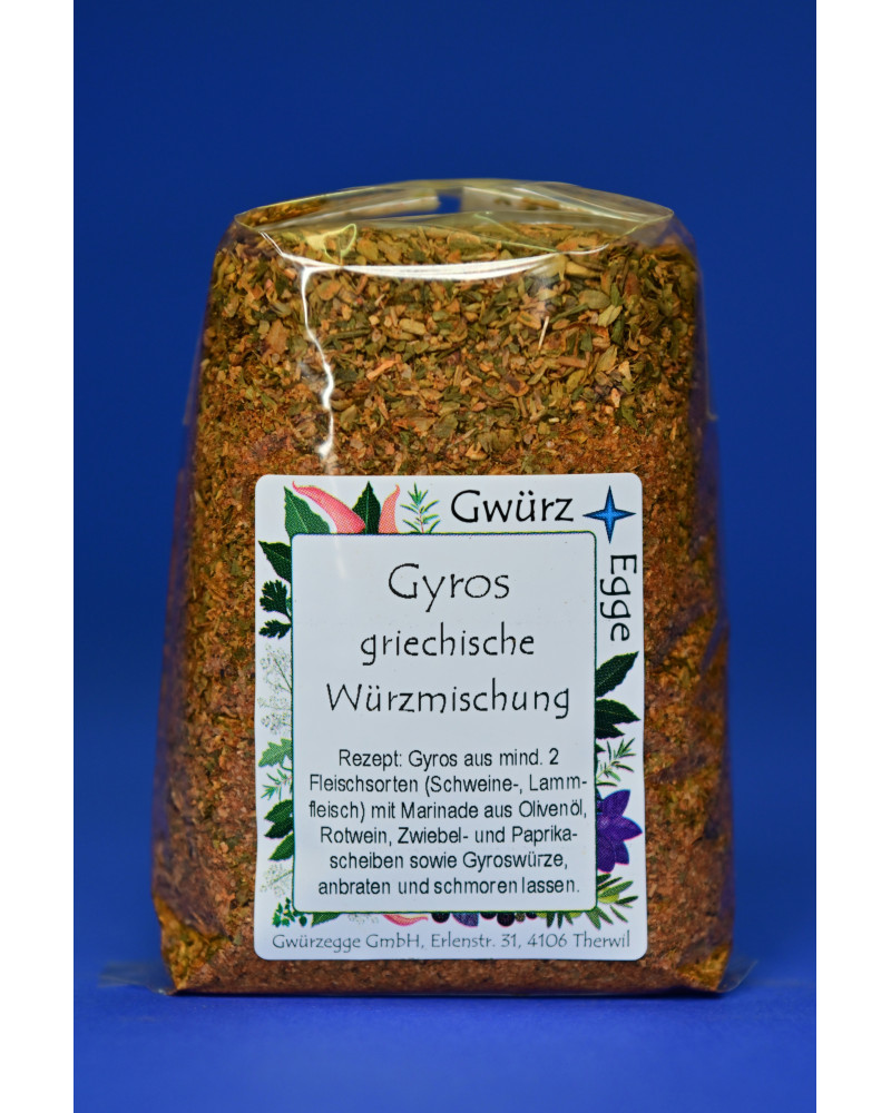 Gyros (griechisch für Fleisch) 115gr