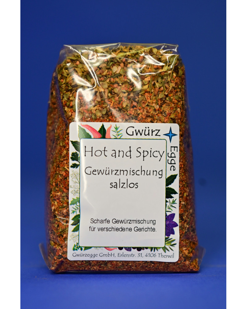 Hot and Spicy (salzlos) 80gr