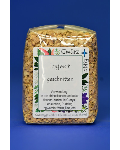 Ingwer geschnitten 60g