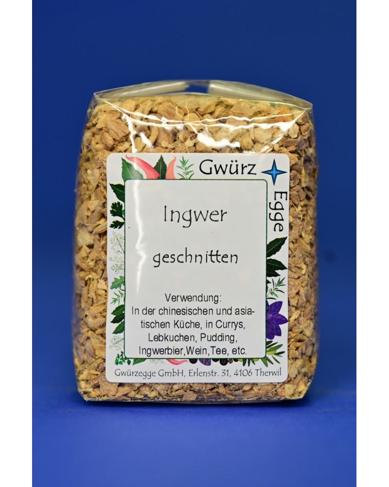 Ingwer geschnitten 60g