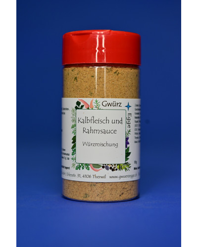 Kalbfleisch und Rahmsauce Würzmischung 115gr