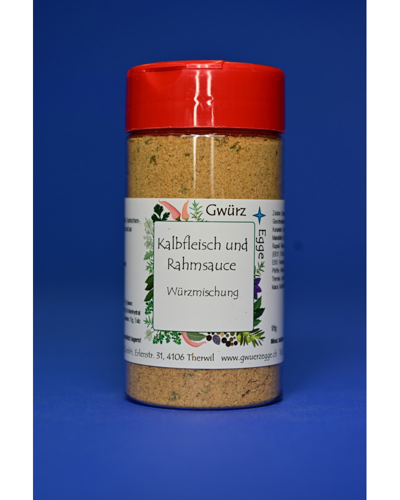 Kalbfleisch und Rahmsauce Würzmischung 115gr