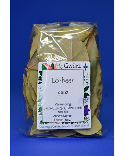 Lorbeer ganz