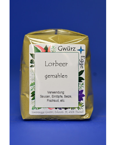 Lorbeer gemahlen 60gr