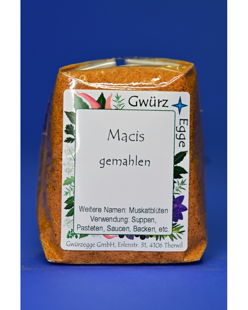 Macis gemahlen