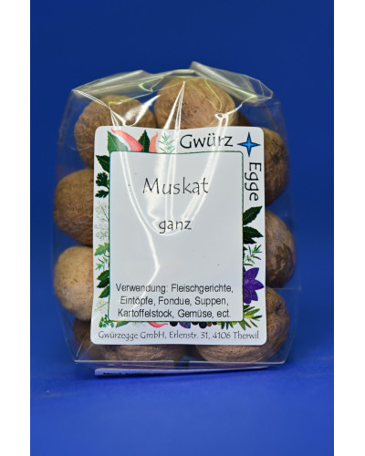 Muskat ganz