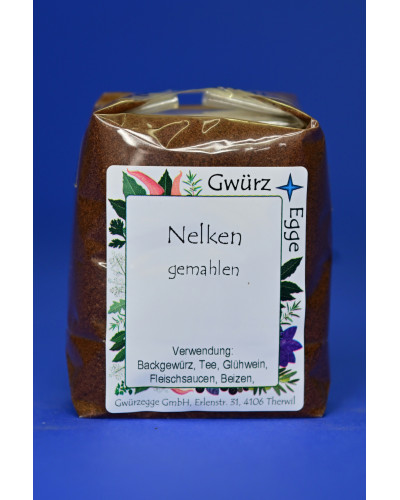 Nelken gemahlen