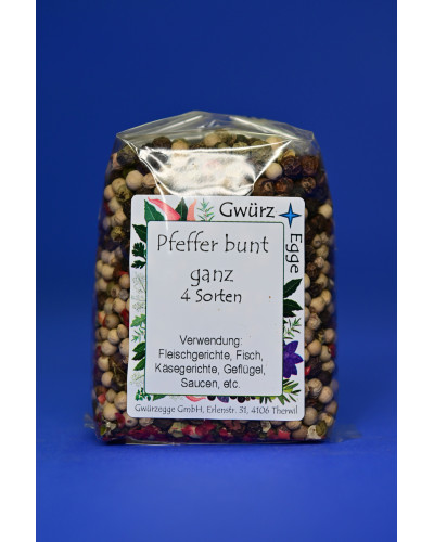 Pfeffer ganz bunt (4 Sorten) 85gr