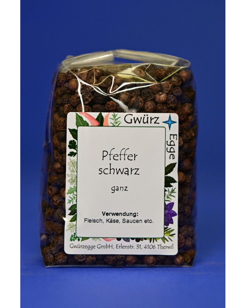 Pfeffer schwarz ganz 90gr