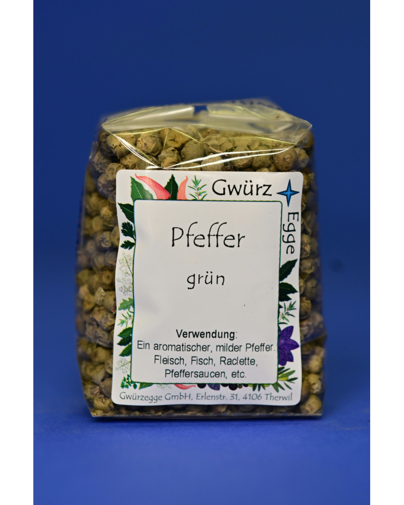 Pfeffer grün (trocken) 45gr