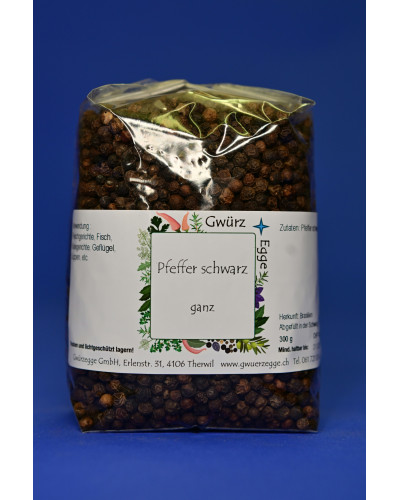 Peffer schwarz ganz 300gr