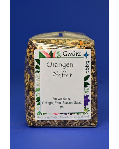 Pfeffer mit Orangenschale 80gr