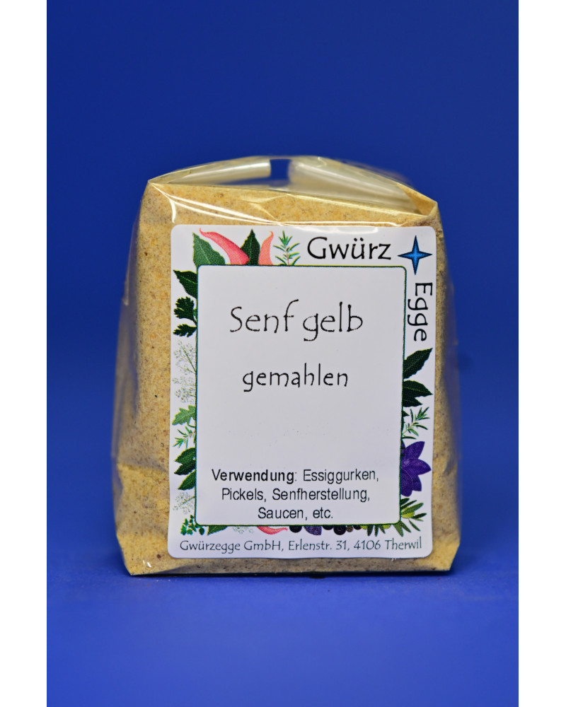 Senf gelb gemahlen 60gr