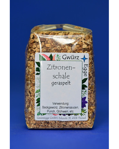 Zitronenschalen geraspelt 45gr