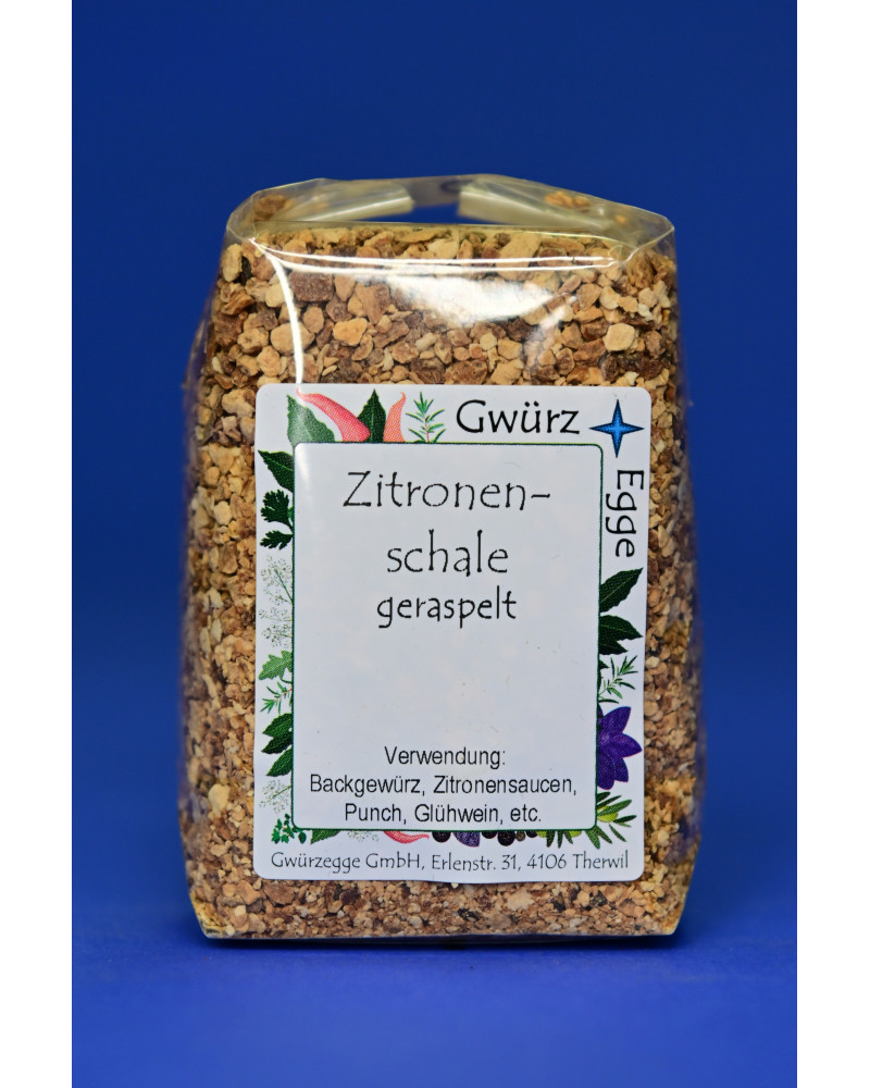 Zitronenschalen geraspelt 45gr