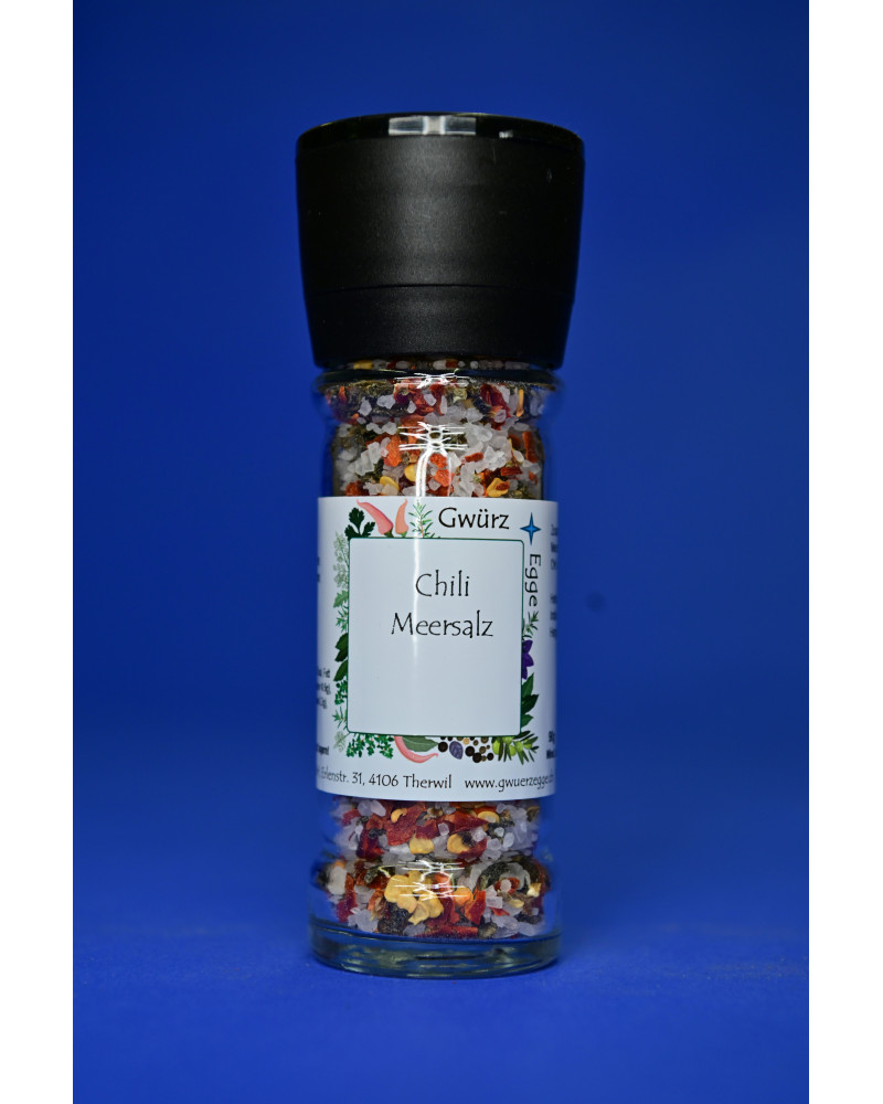 Chilimeersalz in der Mühle 90gr