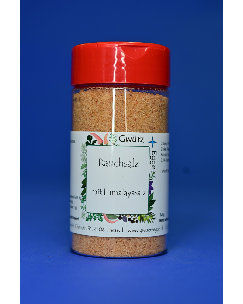 Rauchsalz (mit Himalayasalz) 145gr
