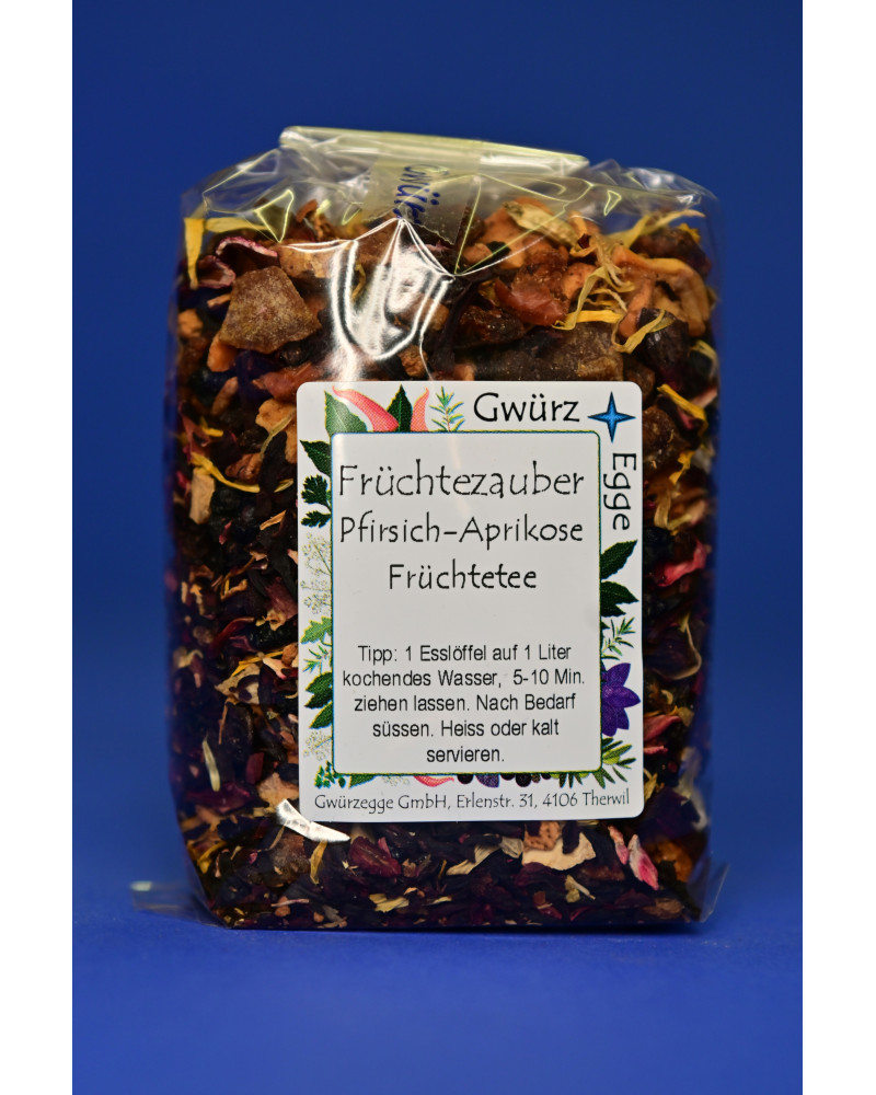 Früchtezauber Pfirsich/Aprikose 100gr