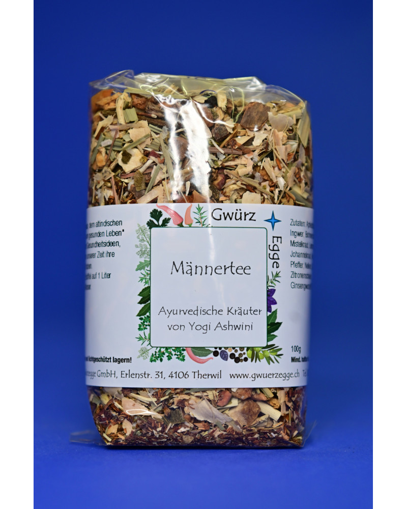 Männertee Ayurvedische Kräuter 100gr
