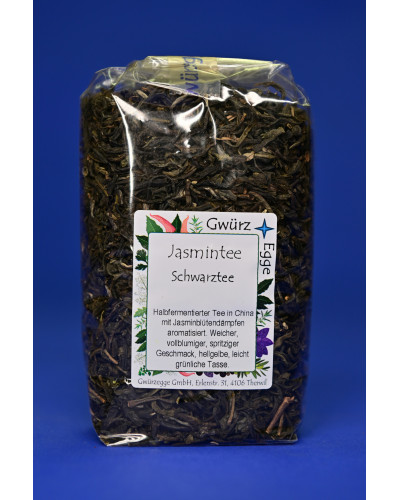 Jasmin Tee China mit Blüten 80gr