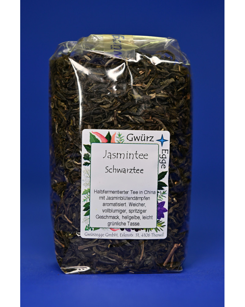 Jasmin Tee China mit Blüten 80gr