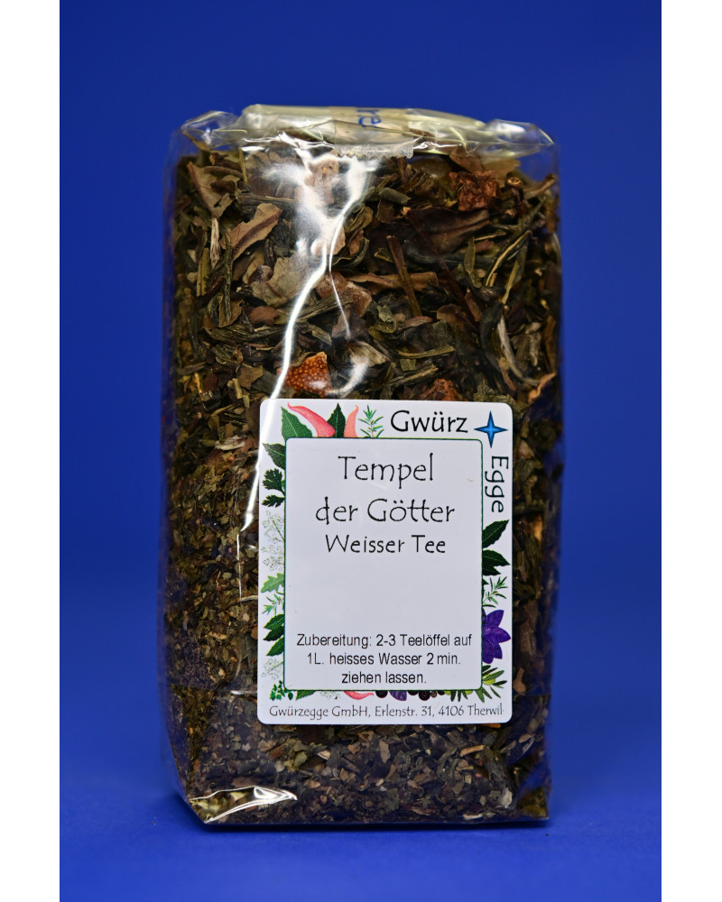 Tempel der Götter Weisser-Tee 80gr